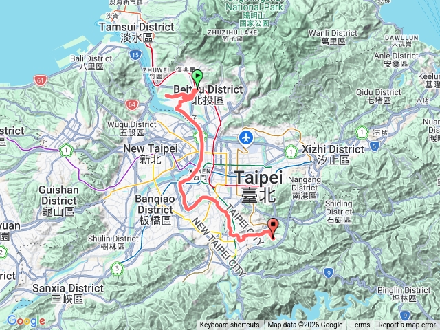 2026臺北大縱走臺北大縱走第八段：捷運動物園站至捷運關渡站[河濱自行車道]20260227152500