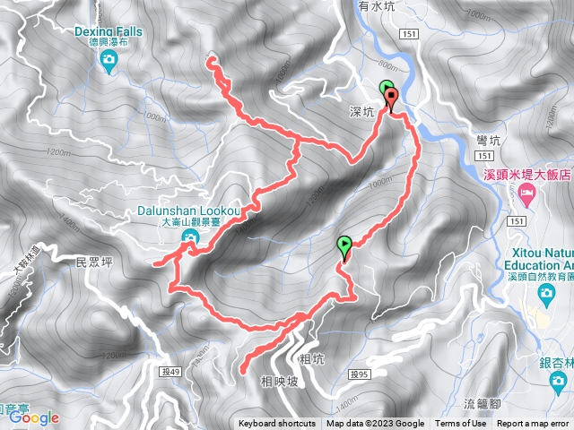 大石公上樟空崙山