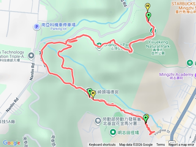 泰山瓊仔湖o型走預覽圖