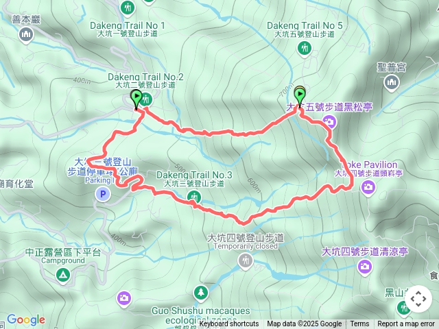 大坑二號上三號下