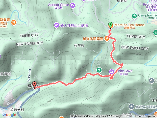 微笑山線「二格山系」銀河洞越嶺古道