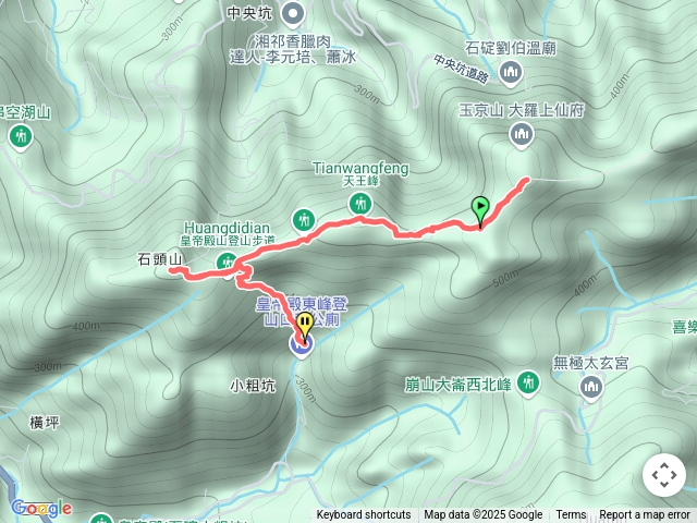 皇帝殿-東峰天王峰西峰O