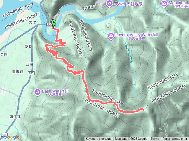 布魯布沙吊橋起登來回（走捷徑）預覽圖