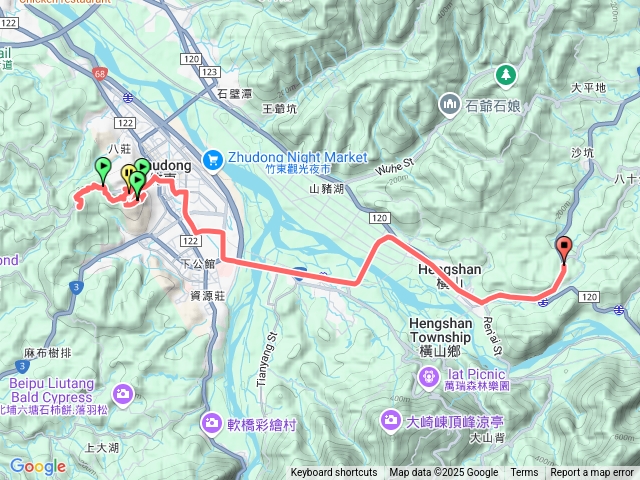 竹東森林公園步道水圳步道樹𣏌林山