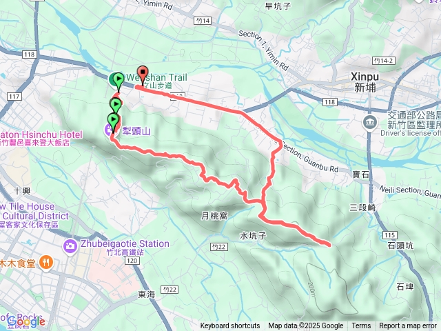 文山步道、三段崎古道