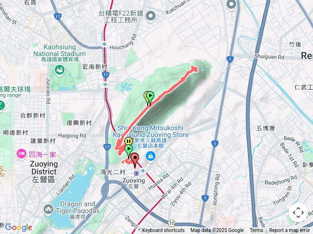MJ走半屏山登山步道
