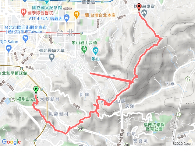 富陽公園-軍功山-95峰-福德國小