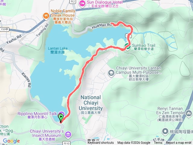 蘭潭5K北迴慢跑比賽