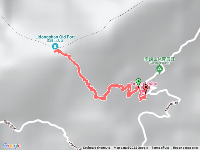 李棟山古堡步道