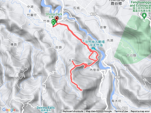 20230311南投大柯山-西勢湖山