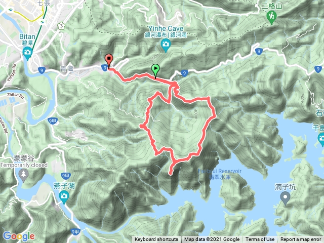 20211204雞心尖前峰主峰-鳥嘴尖-直潭山列-雙坑山