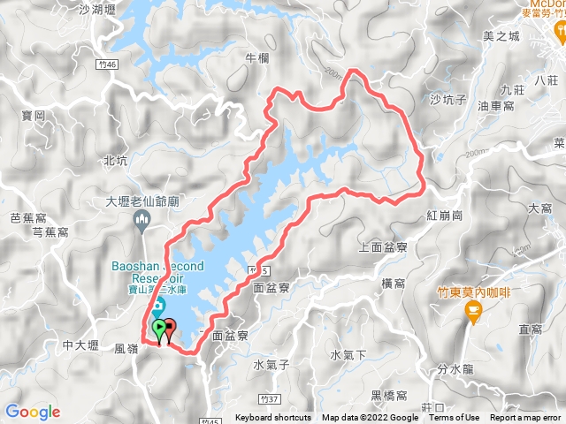 寶二水庫環走