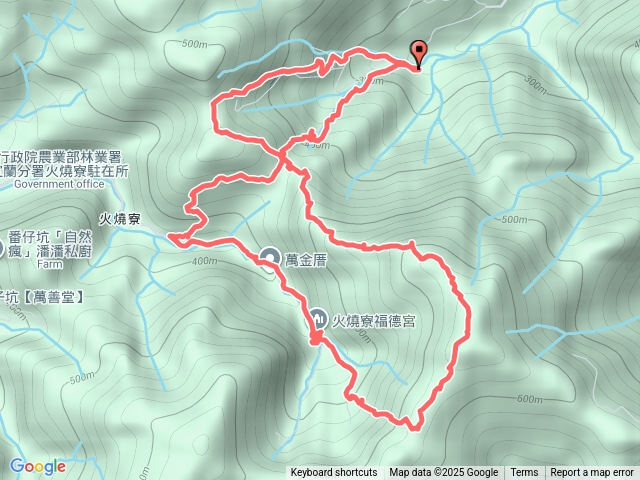 2025-09-20 雙溪-盤山坑古道登山口-過火坪古道-鞍部-枋山坑山-火燒寮古道-火燒寮34之3號-盤山坑古道-鞍部8字型走
