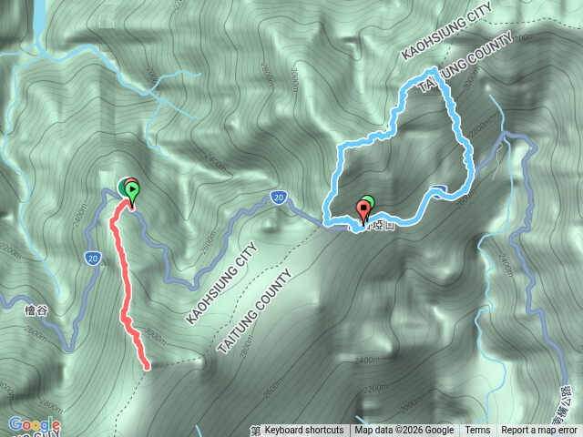 2026.03.29 南橫二星：溪頭山縱走關山嶺山+塔關山預覽圖