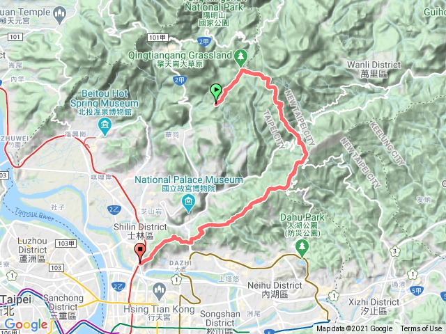 絹絲瀑布 - 風櫃嘴 - 圓山劍潭