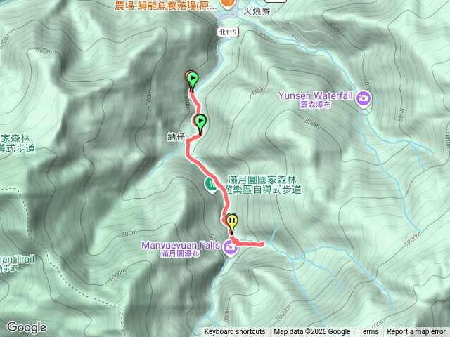 滿月圓處女瀑布預覽圖