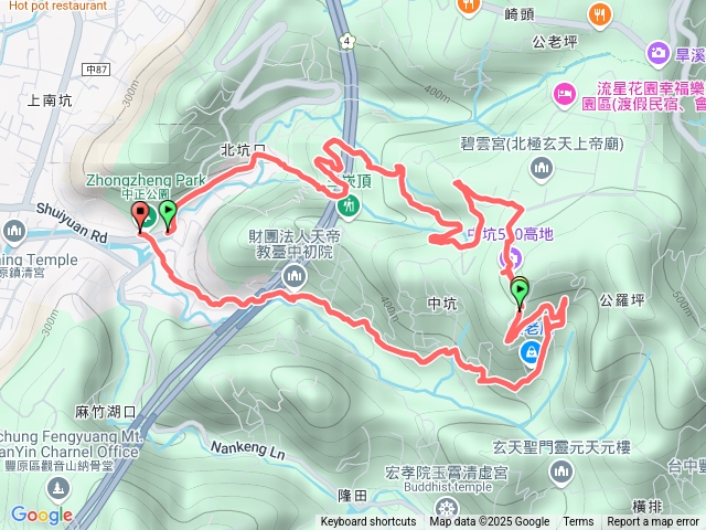 豐原北坑健行步道