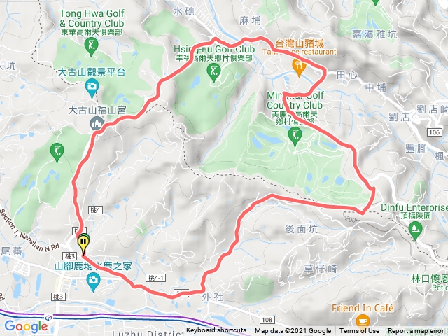 球場路跑