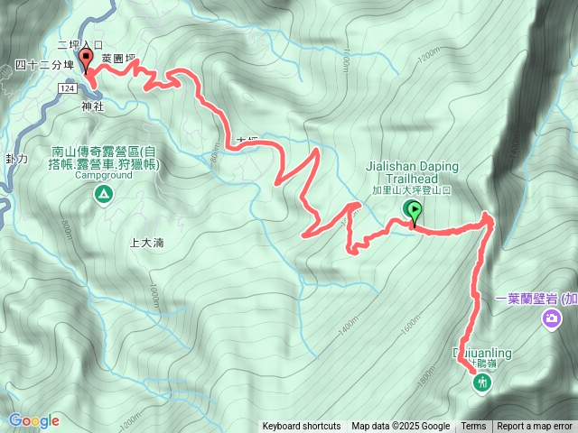 初三在加里山快冷死