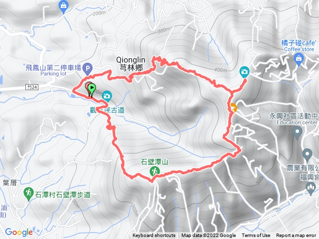 飛鳳山、觀日坪古道