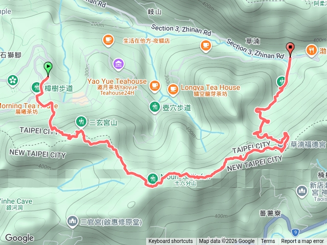 三玄宮山-十六份山-貓空尖預覽圖