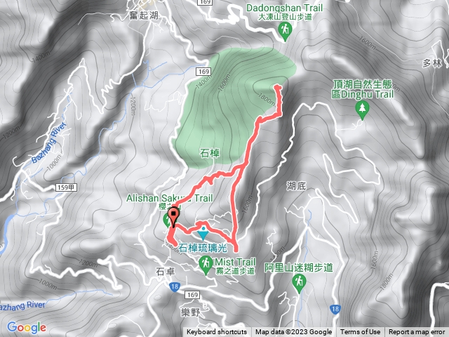 阿里山小小爬山之旅