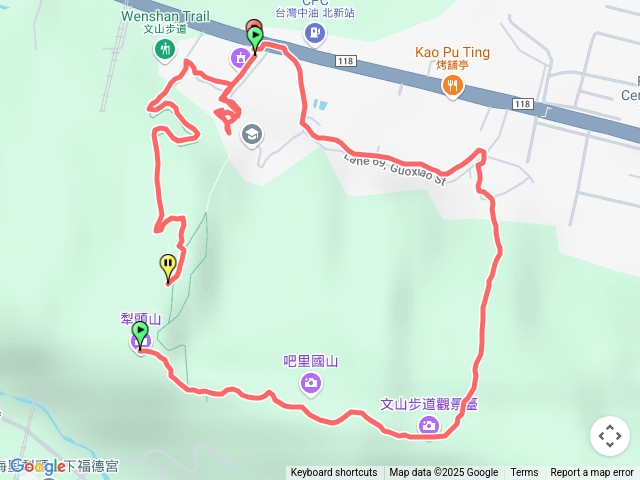 新竹新埔文山步道環走