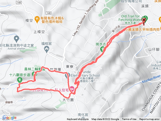 挑水古道+十八觀音步道