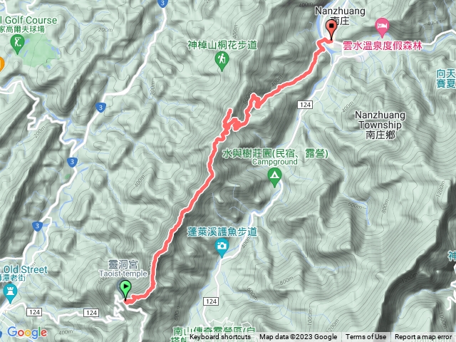 仙山-神桌山-南庒
