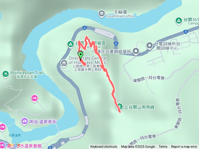 20251220上谷關山縱走四連峰