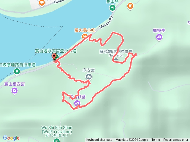 鳶山-永安宮上+彩壁+三角點+古道下預覽圖