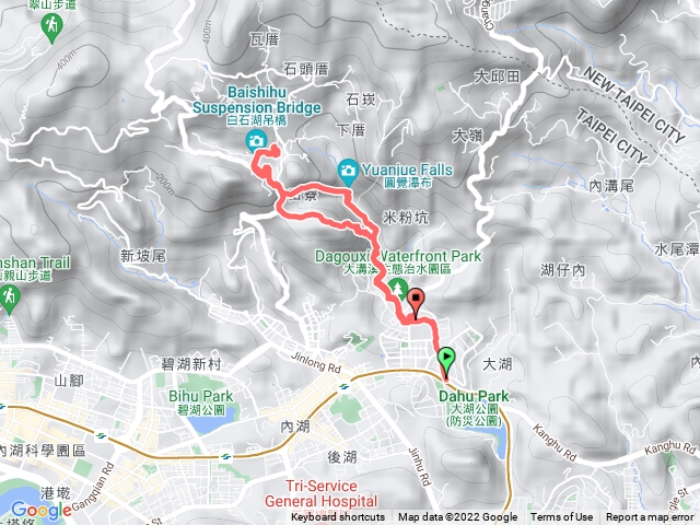 圓覺瀑布碧山巖白石吊橋鯉魚山