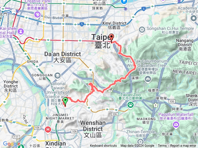 文山森林公園-象山捷運站預覽圖