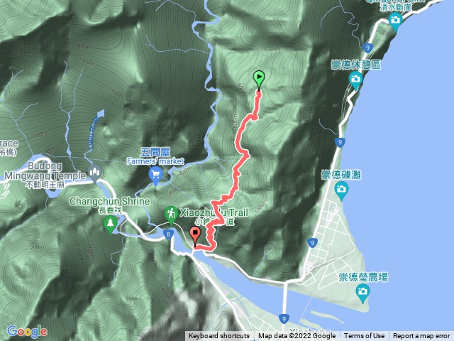 1111029同禮步道下太魯閣管理處