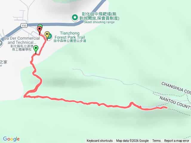 田中森林步道右去右回