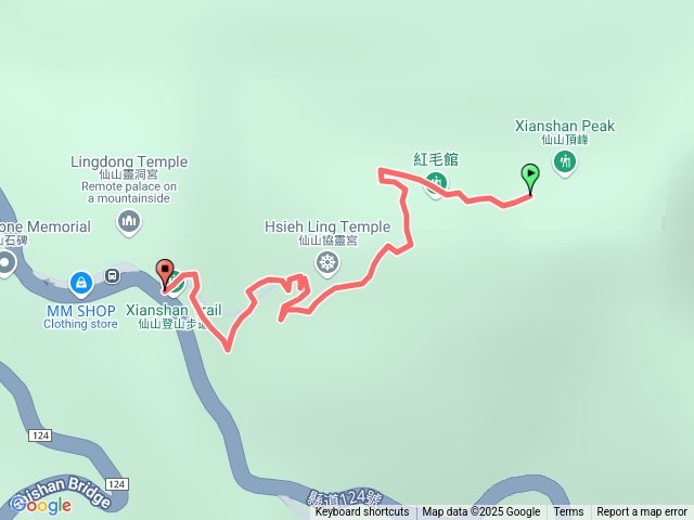 2025.01.18－仙山登山步道(下山路線)