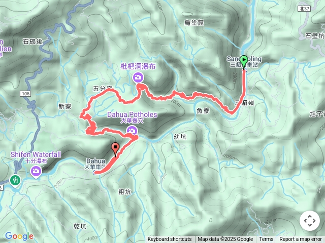 20250514三貂嶺瀑布+野人谷瀑布