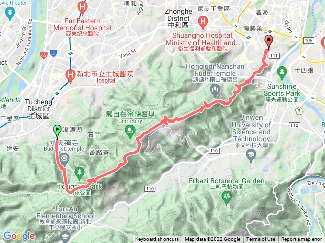 桐花公園登山口-安和路三段175巷