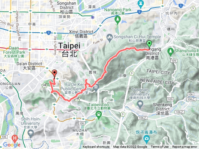 台北大縱走第六段