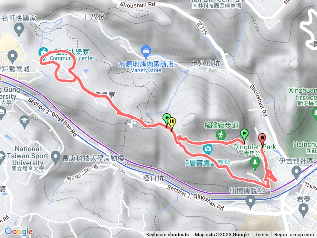 新莊青年公園健步跑 > 機捷A8站