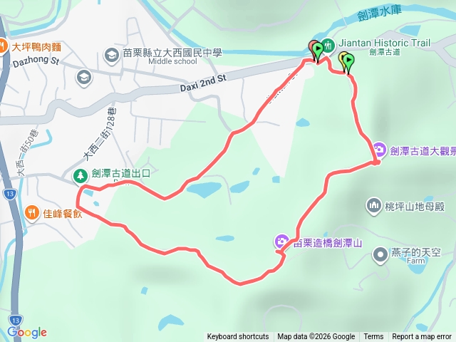 劍潭古道預覽圖