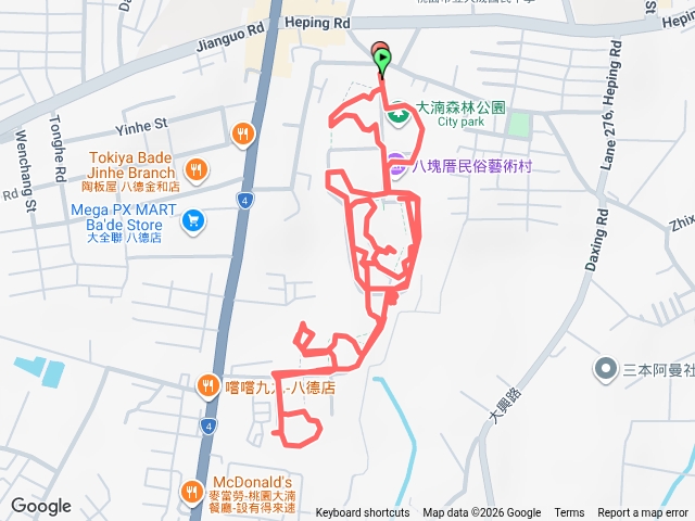 步行篇：桃園八德 大湳森林公園預覽圖