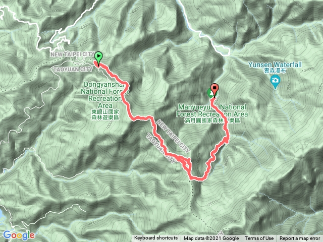 東滿健走