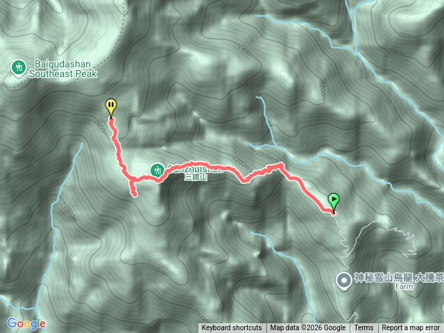 白姑登山口-松針營地🍒預覽圖