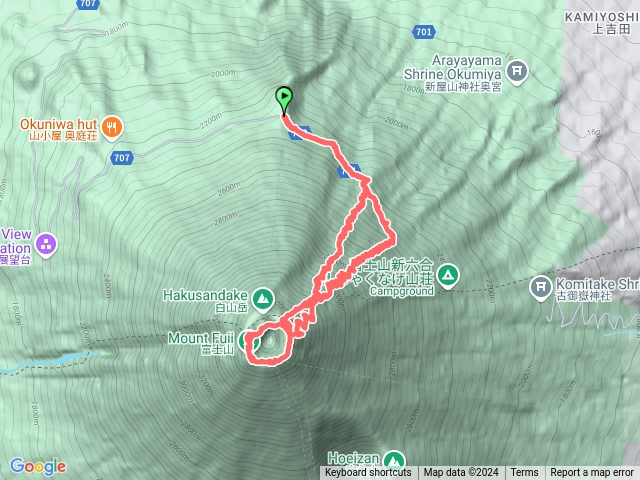 113.9.8-9富士山 吉田路線 兩天一夜