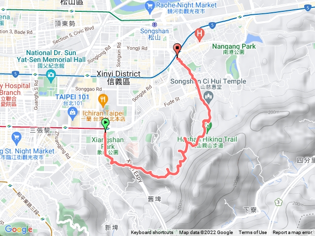 四獸山縱走