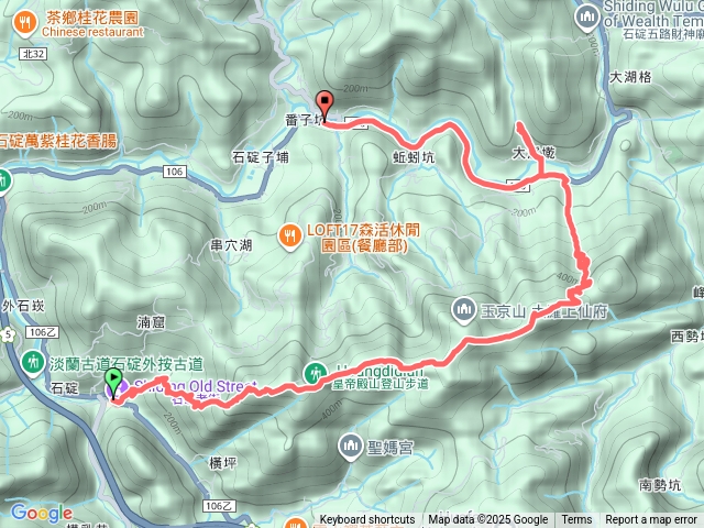 大台北天際線(2)～石碇到汐止（未竟）