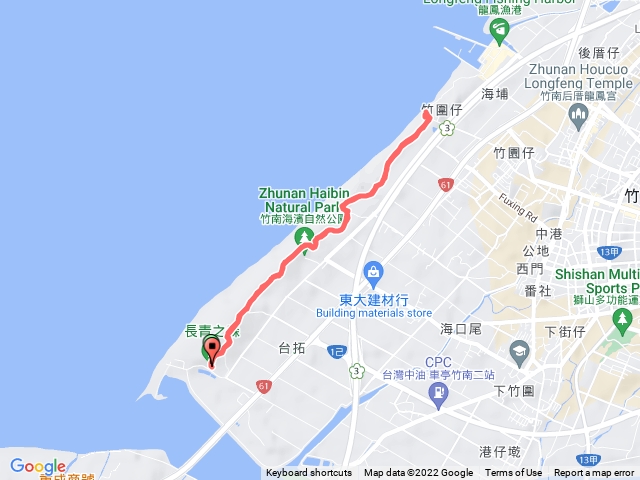 竹南海濱森林步道