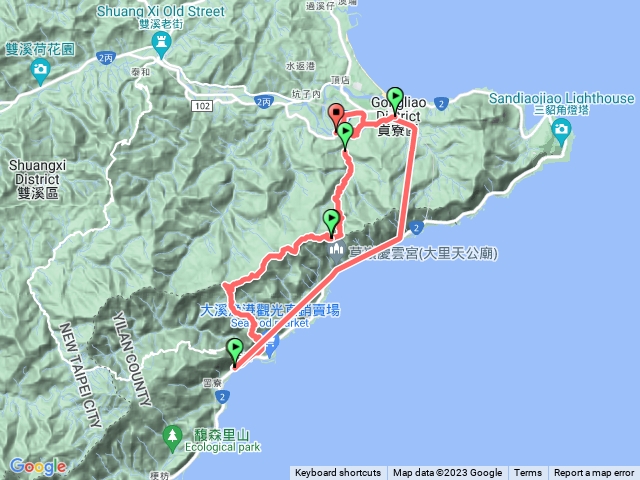 草嶺古道+草嶺線步+灣坑頭山+內寮線+大溪線步道