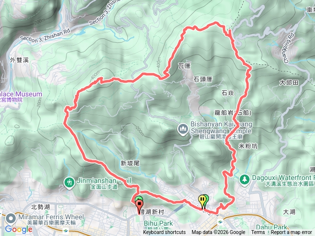 內湖心型蹤走預覽圖